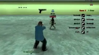 ownando with various weapons | |. k7