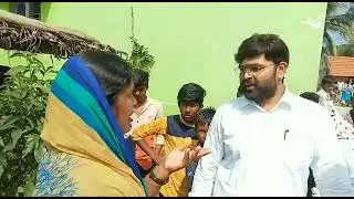 అధైర్య పడకమ్మా.. నీకు ఇంటి పట్టా ఇప్పించే బాధ్యత నాది | KRJ bharath MLC | KUPPAM