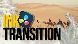 Make INSANE Ink Splash Transitions in DaVinci Resolve!