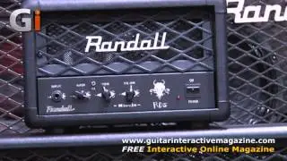 NAMM '13 - Randall Amplification RG Series, Thrasher & RG13 Pedal Introduction - Guitar Interactive