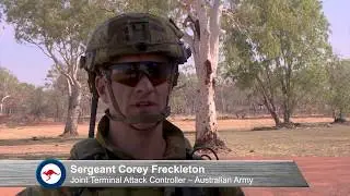 Exercise Pitch Black 18 Royal Netherlands Army JTACs train with Aussie counterparts