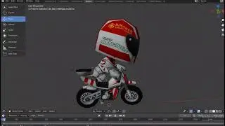 CryptoMotorcycle Game Design Digital 3D NFT