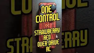 One Control STRAWBERRY RED OVER DRIVE RC #guitareffects #guitarpedals #guitarplayer #overdrive
