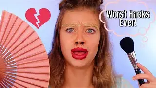 TESTING WEIRD BEAUTY HACKS! Part 3 | Sydney Morgan