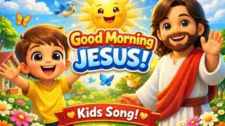 Good Morning Jesus ☀️ | Christian Morning Song for Kids | Worship Song for Children