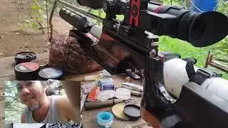 Conics - 27 - 012 pcp airgun barrel, 27 inches .22cal @br25m(my practice range)