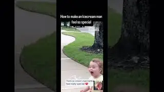 Sweet Little Girl Hears the Ice Cream Man&hellip; And Absolutely Loses It!