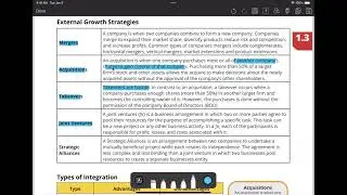 External Growth | Inorganic Growth | As level Business | Syllabus 2023