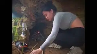 🥰Amazing wilderness survival skills, living alone in the mountains and forests.#building 👍