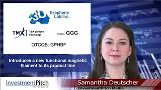 Graphene 3D Lab (TSXV:GGG) introduces a new functional magnetic filament to product line