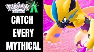 Как получить ВСЕХ мифических покемонов в DLC Mega Dimension для Pokemon Legends Z-A
