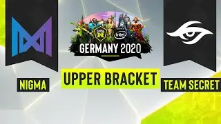 Dota2 - Nigma vs. Team Secret - Game 3 - ESL One Germany 2020 - Upper Bracket