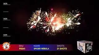 SPIDER NEBULA 21'S P5541 WINDA FIREWORKS 2021 NEW ITEMS