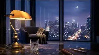 Midnight City Vibes: Smooth Jazz for Deep Focus & Late Night Study