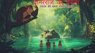वानरराज का बदला | पंचतंत्र की सबसे रोचक कहानी | Moral Story in Hindi | wildtoons Tales 