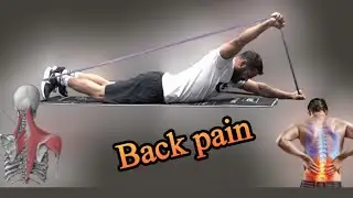 7-Minute Back Workout with Long Resistance Band | Part 1