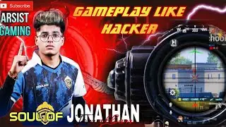 GAMEPLAY LIKE HACKER 😲 . soul of Jonathan. 12 kills in one match #pubgmobile #bgmi #gaming#clutch❤️