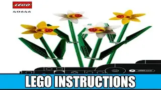 LEGO Instructions | Icons | 40646 | Daffodils