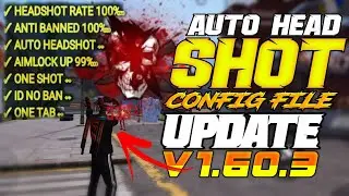 Free Fire auto head shots config file || free Fire one tap head shots config file ||  Aim bot Config