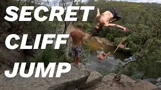 We Found A SECRET Cliff Jumping Spot In Australia