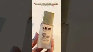 Lakme 9 to 5 foundation shade N220🎀💗#foundation #lakme #makeup #shorts