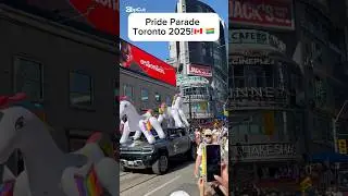 Pride parade🌈#trendingshorts #viralshort #canada #toronto #pride #prideparade #pridemonth #lgbtq