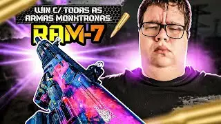 WIN COM TODAS AS ARMAS MONXTRONAS #2 | A RAM-7 CONTINUA FAZENDO ESTRAGO! 💥- WARZONE URZIKSTAN
