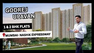 GODREJ UPAVAN THANE EXTENSIONS-1 BHK FLAT @ 47.99L🤩| Godrej Upavan | Godrej Flats #briknomy #flats
