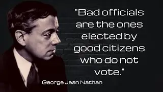 Best George Jean Nathan Quotes