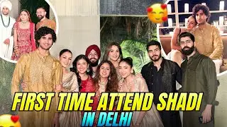 PEHLI BAAR DELHI KI SHAADI ME GAYE HUM DONO 💃 | PALLAVI KA REACTION DEKHNA! @PALLAVIIJOSHII