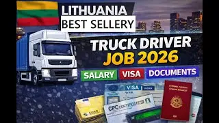 Lithuania Truck Driver Job 2026 | Salary, Expenses, Documents, Visa Type | Truck Driver Life