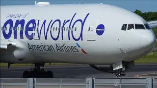 American Airlines Oneworld Livery Boeing 777-200ER N791AN Landing at Narita 34R | NRT/RJAA