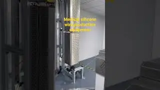 Medical silicone wire production equipment