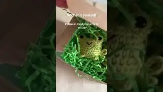 frog car accessories crochet pattern