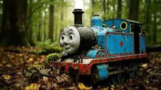 Abandoned Thomas Train Found in the Forest - ASMR Car Restoration 😱