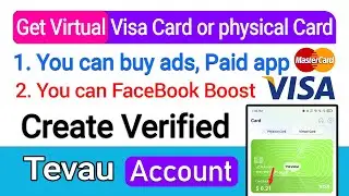 How To Create Tevau Account Get Virtual Visa Card - Open New Tevau Card