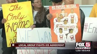Immigration Rights Protest Held