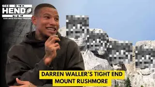 Darren Waller names his NFL tight end Mount Rushmore @rackkwall 