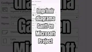 How to Print a Gantt Chart in Microsoft Project #engineering #project #gantt
