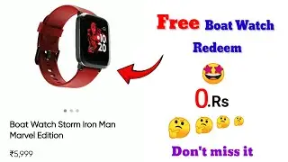 Free 🤩 Boat Watch Redeem by growfitter app