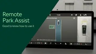 Remote Park Assist: Good to know how to use it