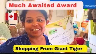 Award For Mathematics Olympiad | Must Try For Kids | Shopping Haul From Giant Tiger @shoppingvlog