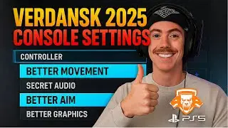 Best WARZONE VERDANSK 2025 Settings for Console 🎮 (Aim, Graphics, Movement, Audio) PS5 + Xbox + PS4