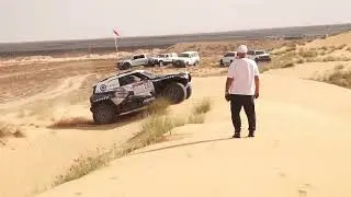 Dubai Intl Baja 2024 - Dennis Krotov and Konstantine Zhiltsov - Mini JCW Rally 3.0i