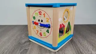 REVIEW SHOPEE TOY | 5 in 1 Wooden Activity Cube | Age (3 years old & above)