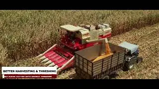 Preet Maize Cutter with Italian Precision | In Action with Preet 987 Double Thresher