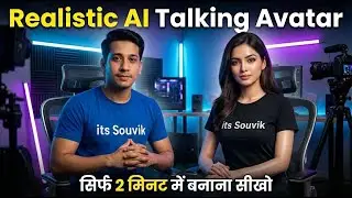 Create AI Realistic Talking Avatar 😱 How to Make Faceless YouTube Videos from Mobile