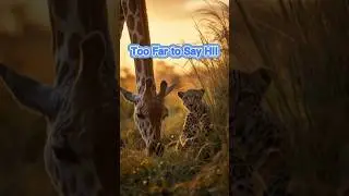 Когда шея жирафа имеет лучший сигнал! #животные #фактыоживотных #природа