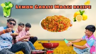 🔴 Lemon Garlic Maggi recipe // Chilli Garlic Maggi Recipe // लेमन गार्लिक मॅगी रेसिपी 😋🍜