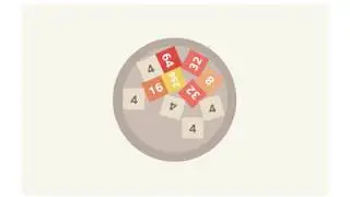Circular 2048 - Space Invaders 1